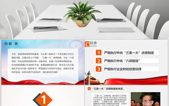 堅持廉潔從業 黨風廉政建設 PPT模板