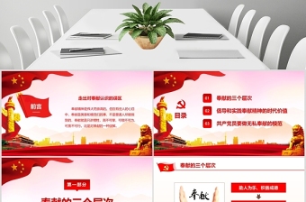 愛(ài)崗敬業(yè)無(wú)私奉獻(xiàn)黨課ppt模板黨員學(xué)習(xí)課件