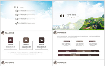 2020大氣商業(yè)計(jì)劃書ppt模板