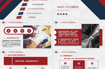 物資采購部年終工作總結報告PPT