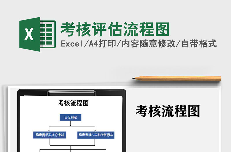 2021年考核評(píng)估流程圖免費(fèi)下載