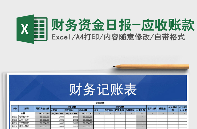 2021年財務(wù)資金日報-應(yīng)收賬款