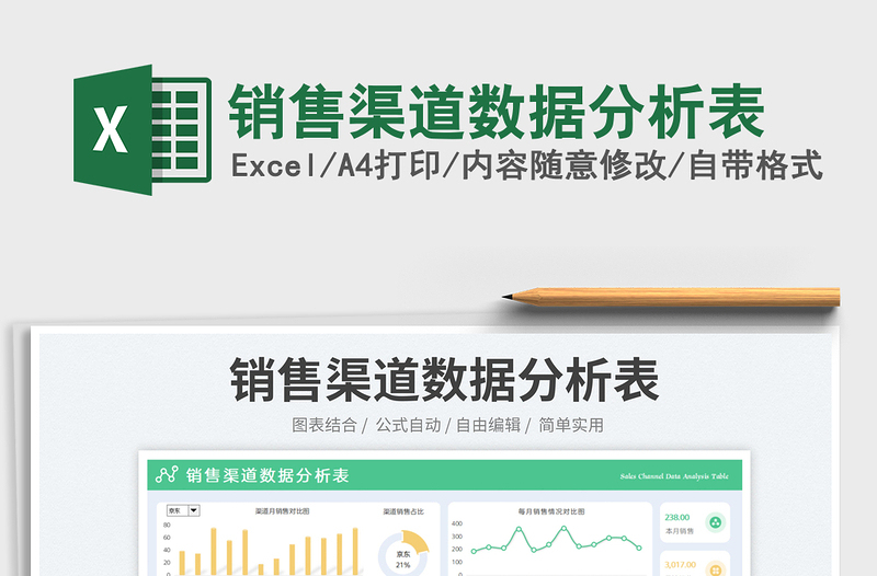 銷售渠道數(shù)據(jù)分析表