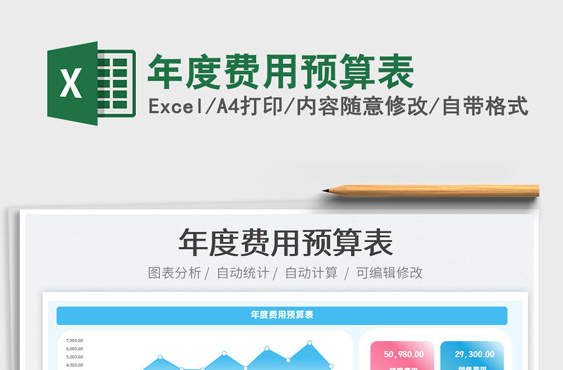 2021年度費(fèi)用預(yù)算表免費(fèi)下載