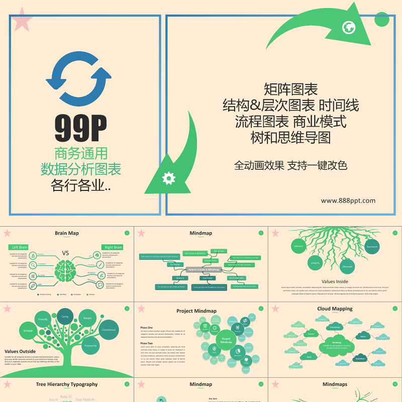 2021年精品99页数据统计分析PPT模板 2021年精品99页数据统计分析PPT模板