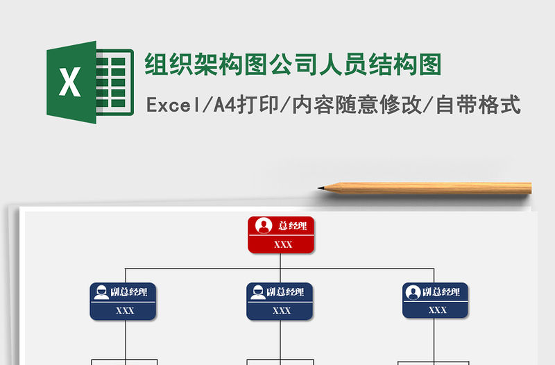 2021年組織架構(gòu)圖公司人員結(jié)構(gòu)圖