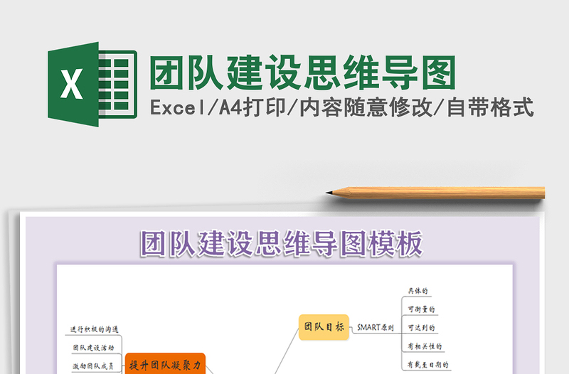 2022团队建设思维导图免费下载