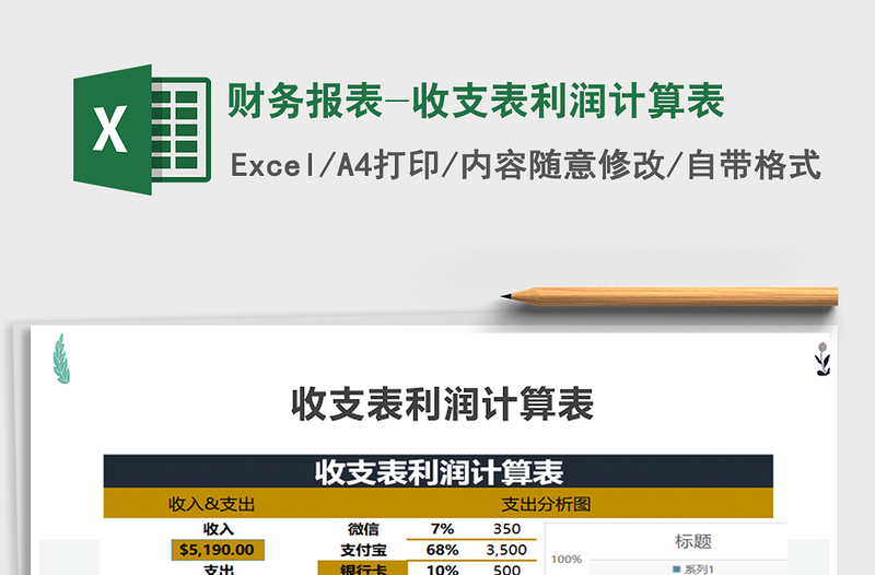 2021年財(cái)務(wù)報(bào)表-收支表利潤計(jì)算表