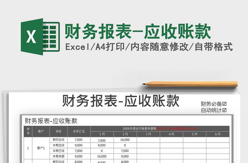 2021年财务报表-应收账款