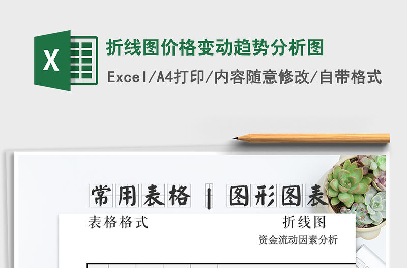 2021年折線圖價格變動趨勢分析圖