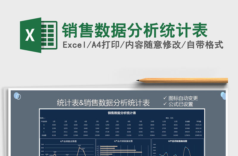 2021年銷售數據分析統計表