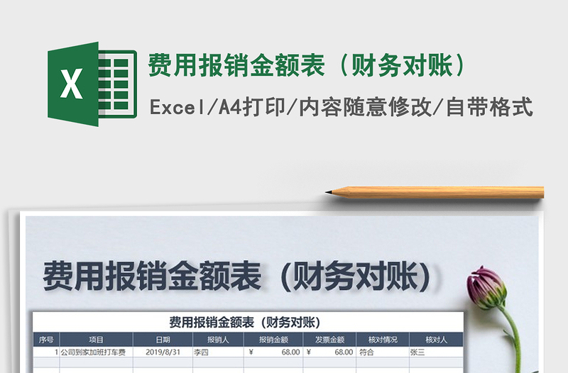 2021年費(fèi)用報(bào)銷金額表(財(cái)務(wù)對(duì)賬)