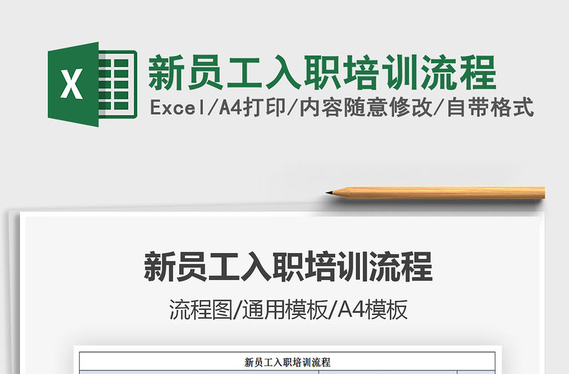 2022新員工入職培訓流程免費下載