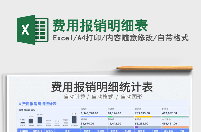 2022費(fèi)用報銷明細(xì)表免費(fèi)下載