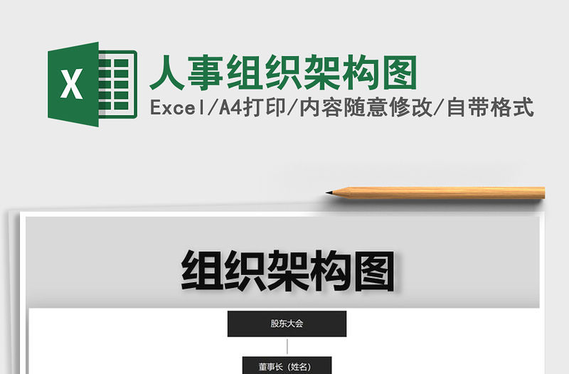 2022年人事組織架構(gòu)圖