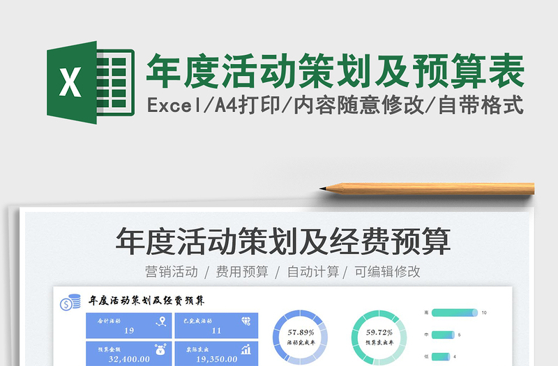 年度活動(dòng)策劃及預(yù)算表