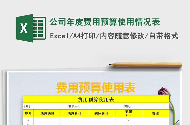 2021年公司年度費用預(yù)算使用情況表