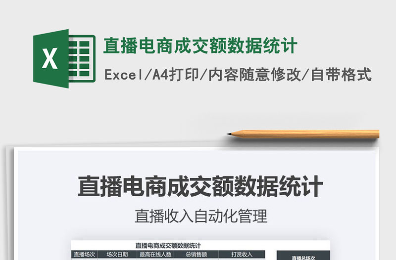 2021年直播電商成交額數據統計免費下載