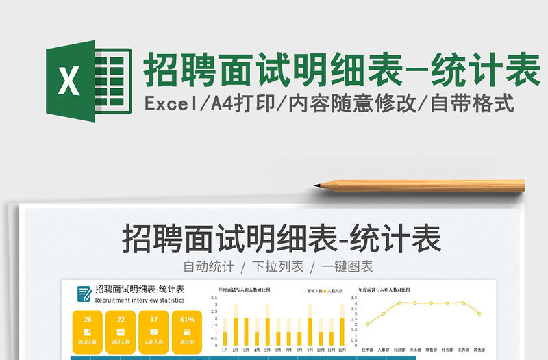 招聘面試明細(xì)表-統(tǒng)計表免費(fèi)下載