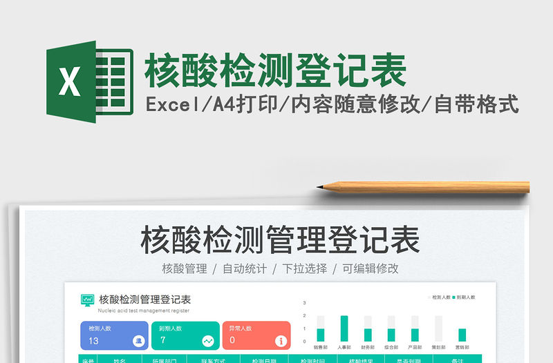 核酸檢測登記表
