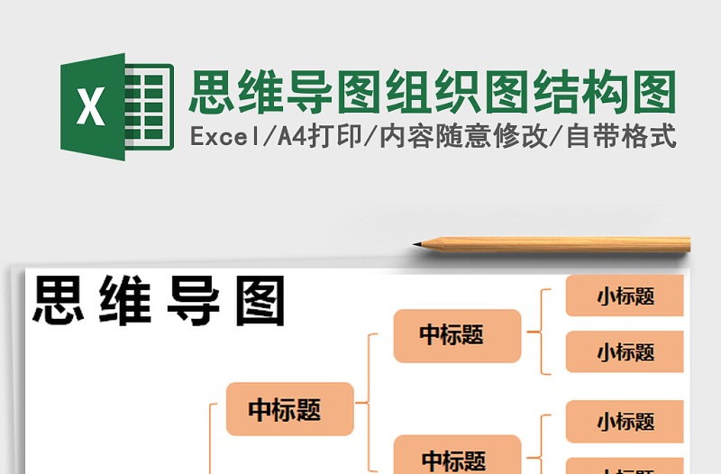 2021年思维导图组织图结构图