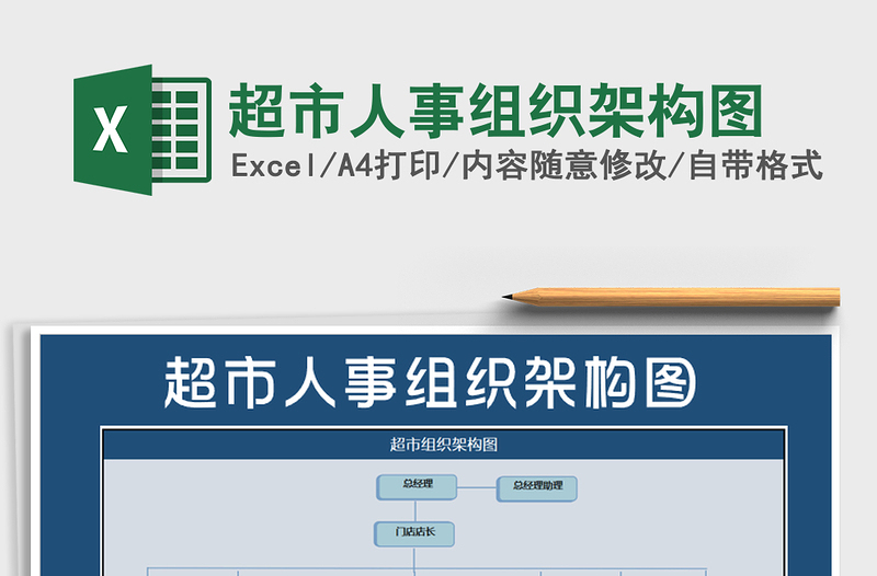 2021年超市人事組織架構(gòu)圖
