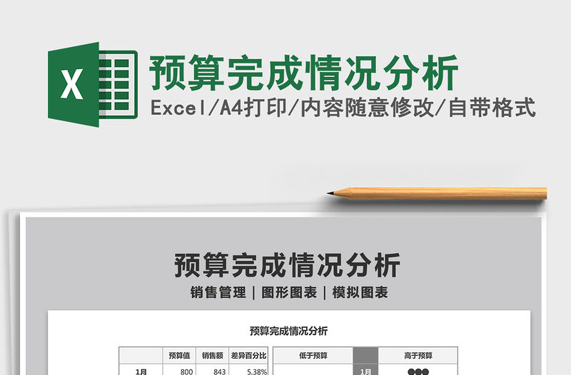 2022預算完成情況分析免費下載