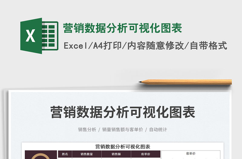 2023營銷數據分析可視化圖表免費下載