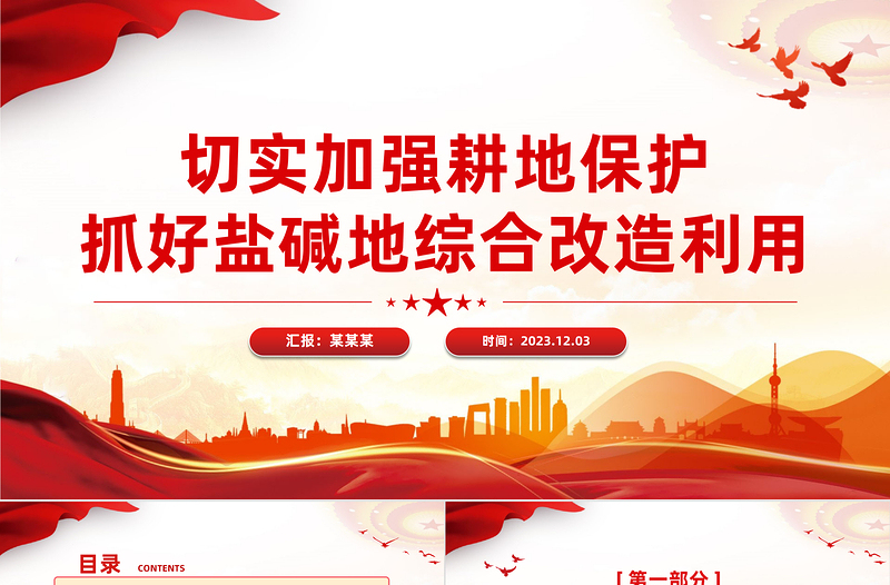 抓好鹽堿地綜合改造利用PPT大氣簡(jiǎn)潔分區(qū)分類因地制宜綜合改造利用鹽堿地耕地保護(hù)課件