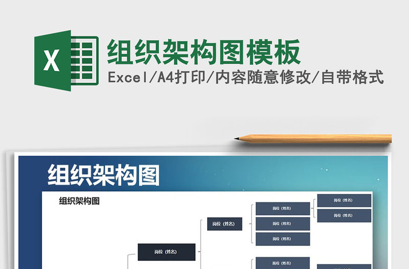 2022年組織架構圖模板