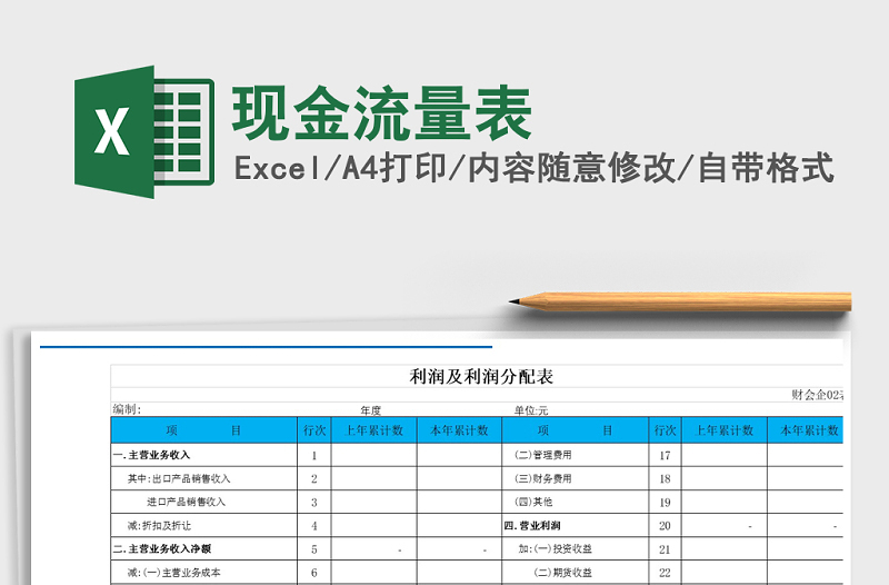 2021年現(xiàn)金流量表