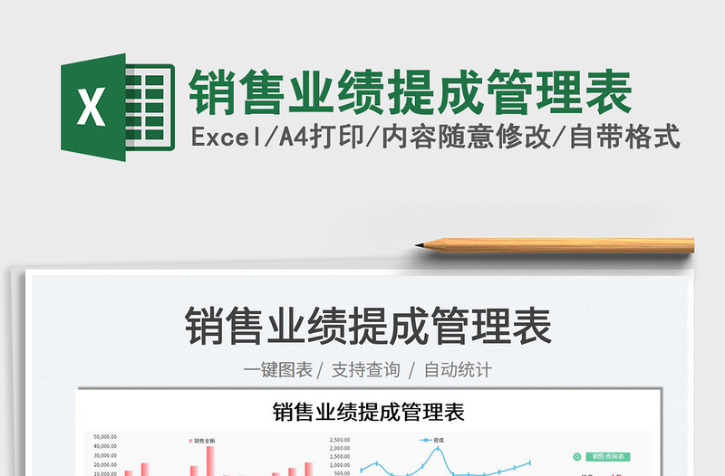 2022銷售業(yè)績提成管理表免費下載