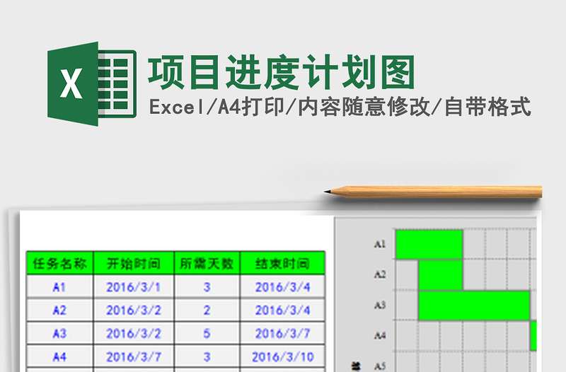 2021年项目进度计划图