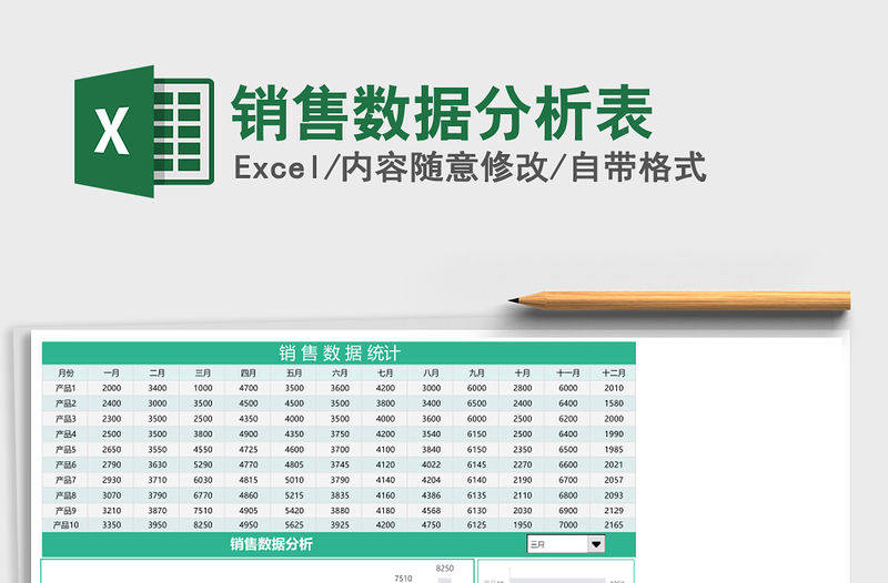 2021年銷售數據分析表