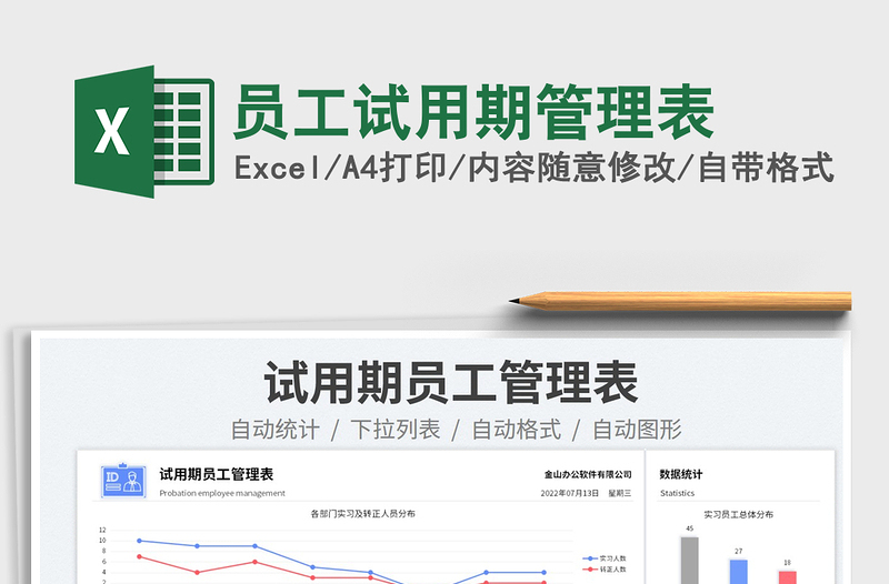 2023員工試用期管理表免費下載