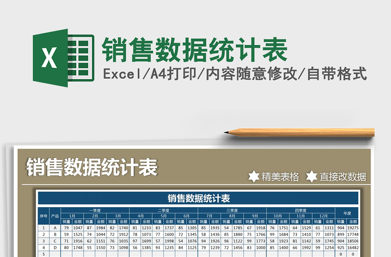2021年銷售數(shù)據(jù)統(tǒng)計(jì)表免費(fèi)下載
