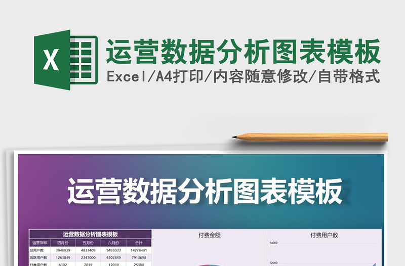 2021年運(yùn)營(yíng)數(shù)據(jù)分析圖表模板