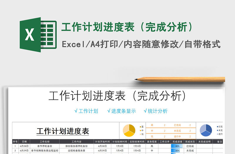 2021年工作計劃進度表（完成分析）