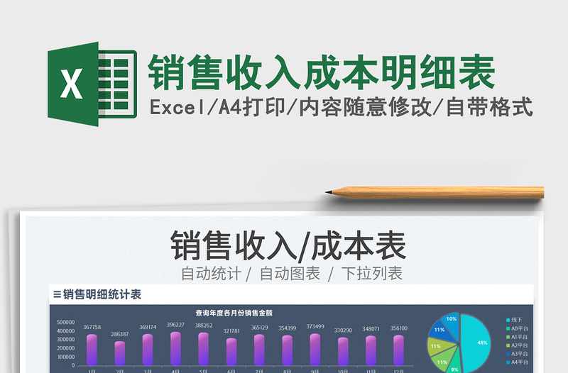 2022銷售收入成本明細(xì)表免費(fèi)下載