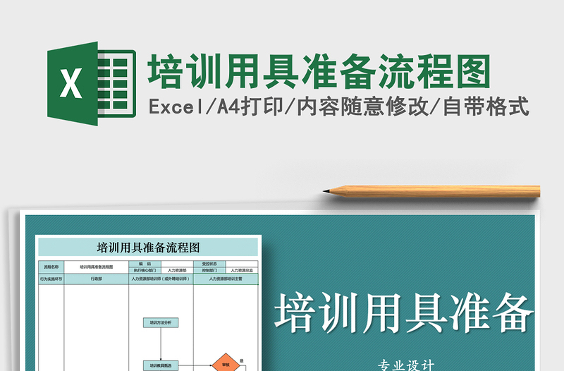 2021年培訓(xùn)用具準(zhǔn)備流程圖