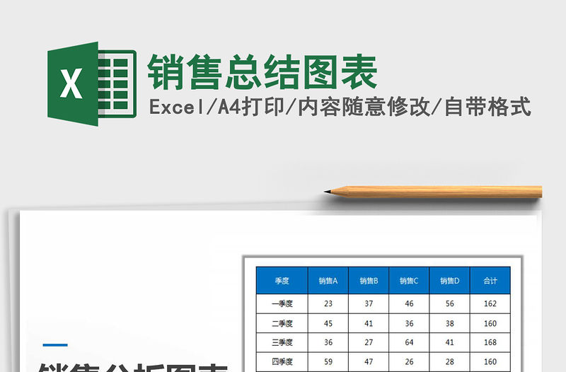 2021年銷(xiāo)售總結(jié)圖表