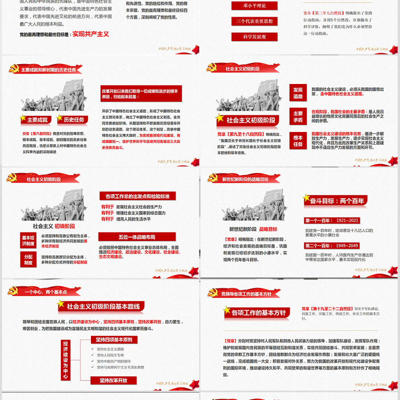 中国共产党章程党章党规学习解读PPT亚博体育下载app苹果幻灯片 中国共产党章程党章党规学习解读PPT亚博体育下载app苹果幻灯片
