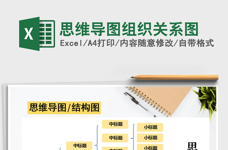 2021年思維導(dǎo)圖組織關(guān)系圖