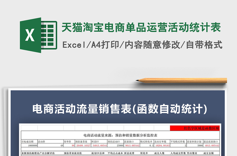 2021年天貓?zhí)詫氹娚虇纹愤\營活動統(tǒng)計表