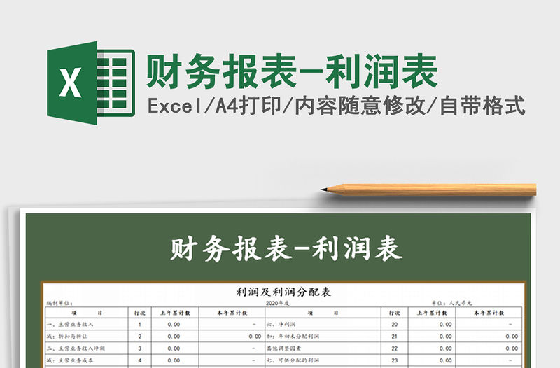 2021年財務報表-利潤表