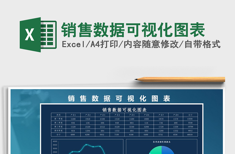 2021年銷售數(shù)據(jù)可視化圖表