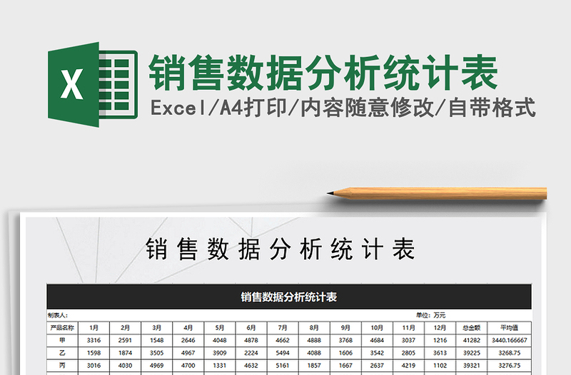 2021年銷售數(shù)據(jù)分析統(tǒng)計表