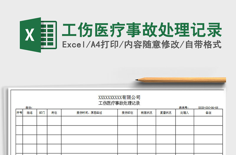 2021年工傷醫(yī)療事故處理記錄