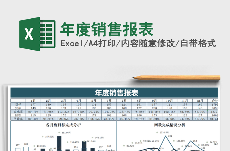 2021年年度銷售報(bào)表