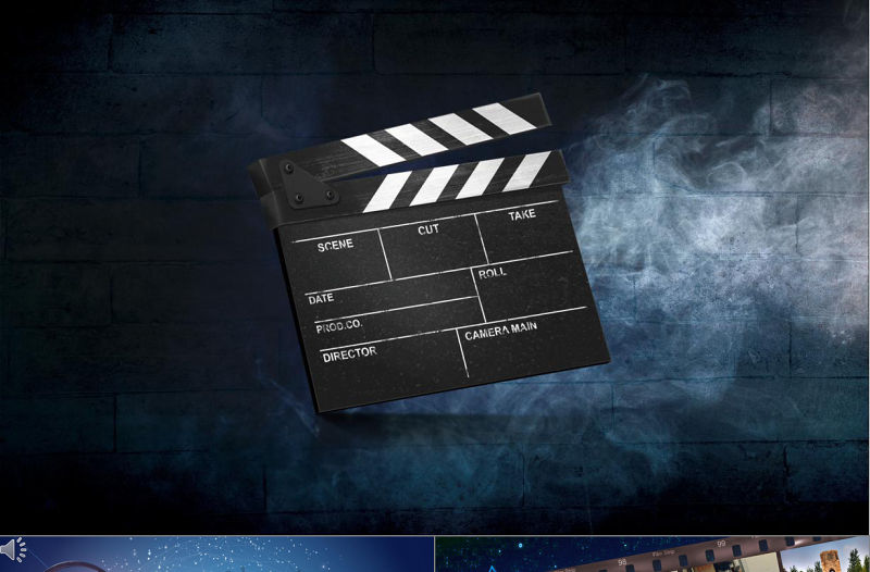 2021年懷舊電影風同學聚會PPT模板